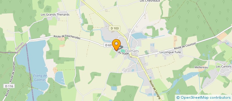 localisation de l'entreprise AG PAYSAGE SERVICES  DOMATS