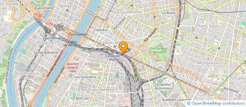 localisation de l'entreprise AG PERFORMANCE  LYON