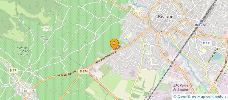 localisation de l'entreprise AG PHARMA à BEAUNE