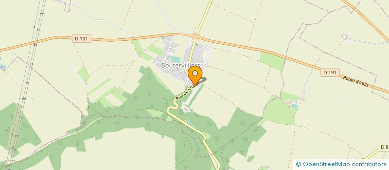 localisation de l'entreprise AG PRODUCTIONS  BOUTERVILLIERS