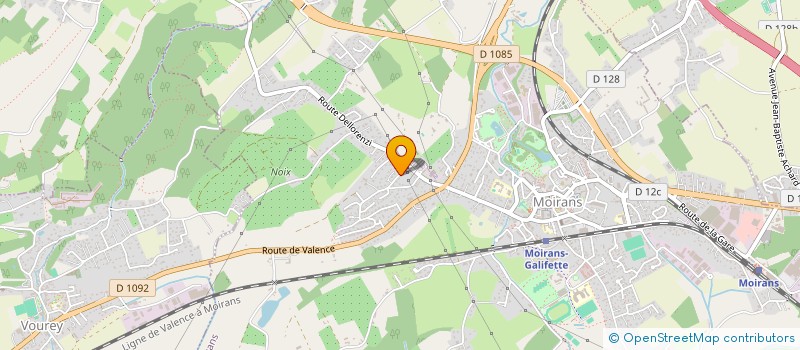 localisation de l'entreprise AG PROMOTION à MOIRANS