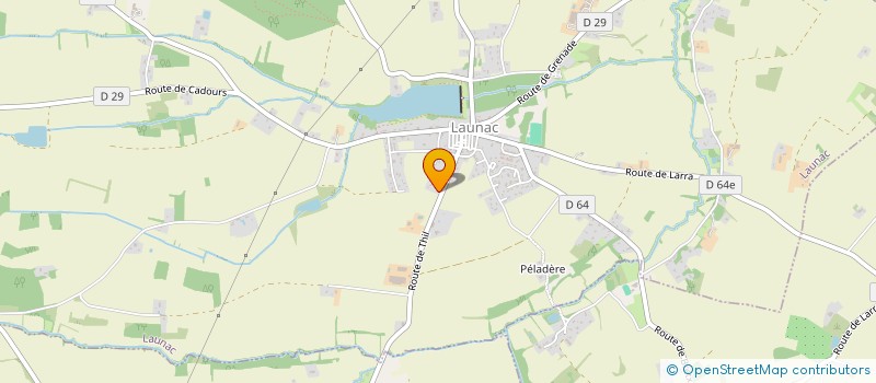 localisation de l'entreprise AG PROMOTION FRANCAZAL à LAUNAC