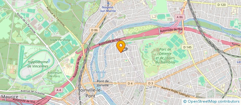 localisation de l'entreprise AG RAGUIN  JOINVILLE-LE-PONT