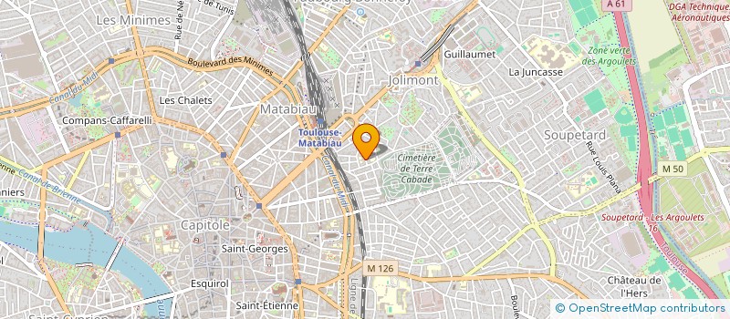 localisation de l'entreprise AG REALISATIONS  TOULOUSE