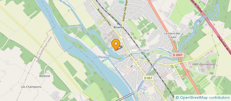 localisation de l'entreprise AG RENOV  BRIARE