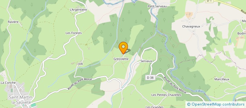 localisation de l'entreprise AG RENOVATION  SAINT-GERMAIN-LAVAL