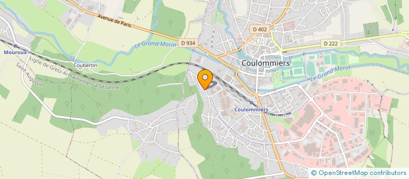 localisation de l'entreprise AG RENOVATIONS BATIMENTS à COULOMMIERS