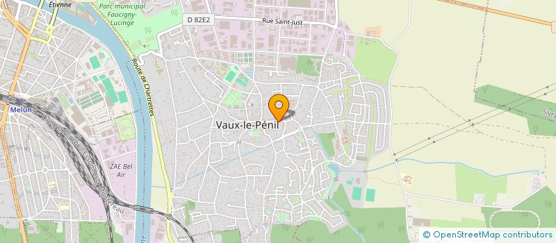 localisation de l'entreprise AG'RISK CONSEIL à VAUX-LE-PENIL