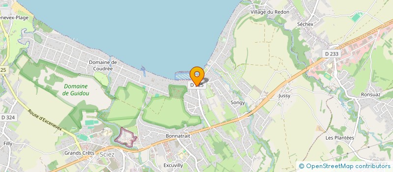 localisation de l'entreprise AG SCIEZ  SCIEZ