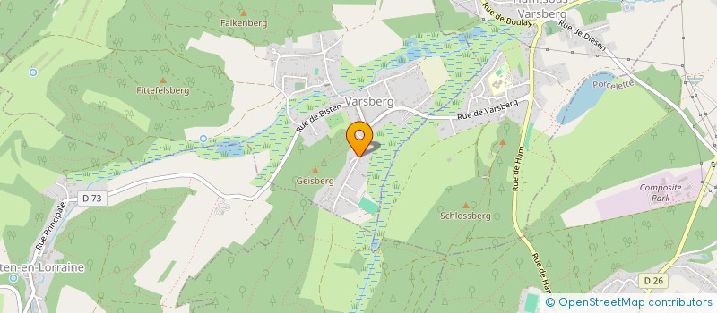 localisation de l'entreprise AG SERVES  VARSBERG