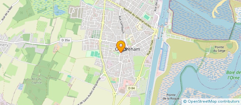 localisation de l'entreprise AG SERVICE à OUISTREHAM