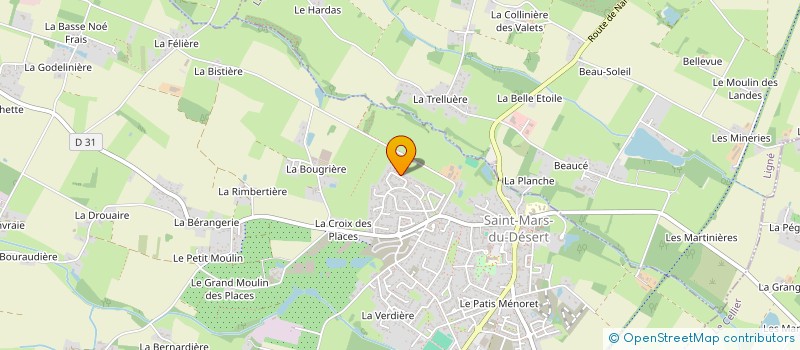 localisation de l'entreprise AG SMDD à SAINT-MARS-DU-DESERT