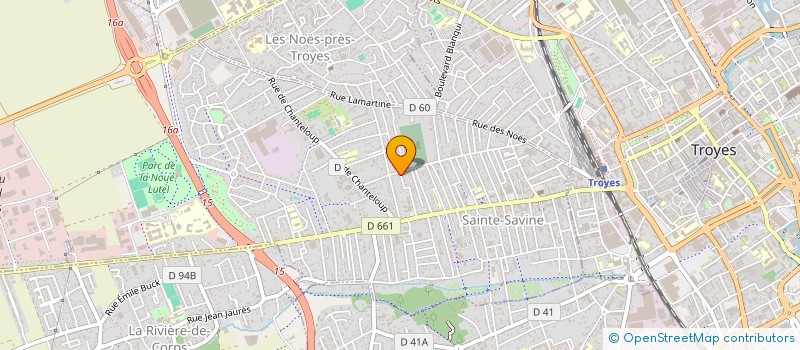 localisation de l'entreprise AG SMF 2008 ORGANISATION  SAINTE-SAVINE