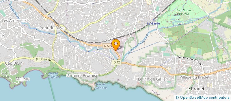 localisation de l'entreprise AG SOLARIS à LA GARDE