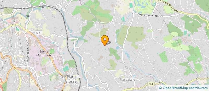 localisation de l'entreprise AG SOLUTIONS  GRASSE