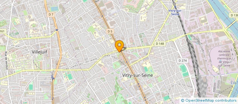 localisation de l'entreprise AG SOUS TRAITANCE FUNERAIRE à VITRY-SUR-SEINE