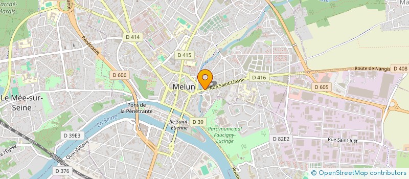 localisation de l'entreprise AG SUPERMARKET à MELUN