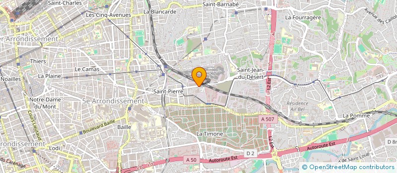 localisation de l'entreprise AG TEAM CONSEIL à MARSEILLE