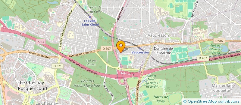 localisation de l'entreprise AG VENTURES  VAUCRESSON