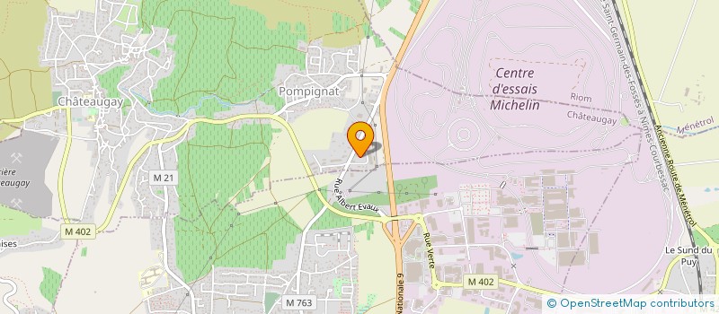 localisation de l'entreprise AG VERT  CHATEAUGAY