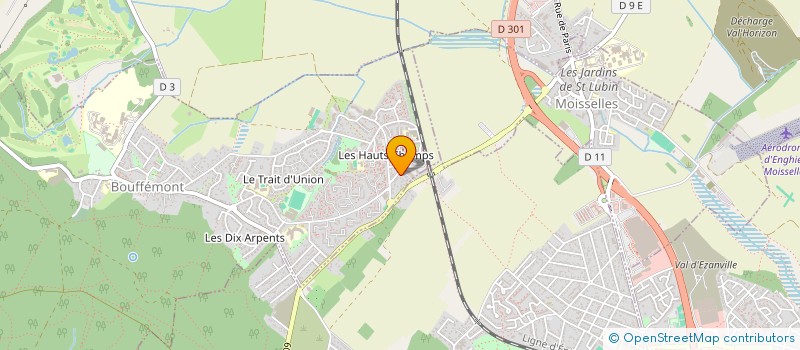 localisation de l'entreprise AG VTC  BOUFFEMONT