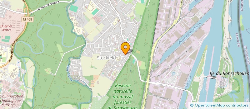 localisation de l'entreprise AG VTC à STRASBOURG