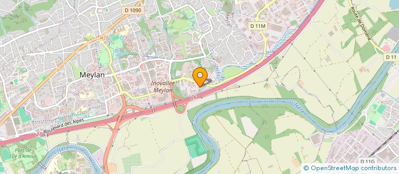 localisation de l'entreprise AG2 8725  MEYLAN