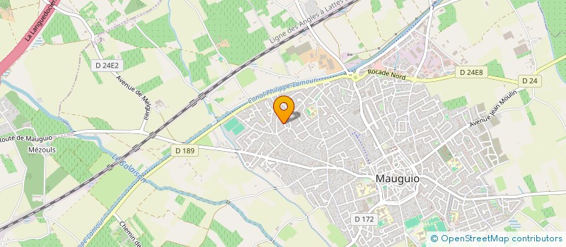 localisation de l'entreprise AG2 DEVELOPPEMENTS à MAUGUIO