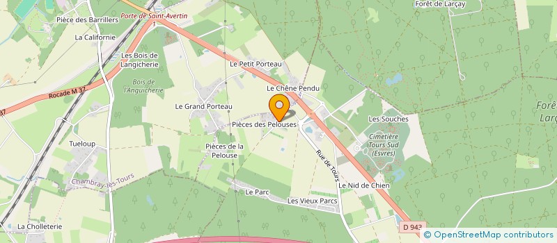 localisation de l'entreprise AG2B DIFFUSION à ESVRES