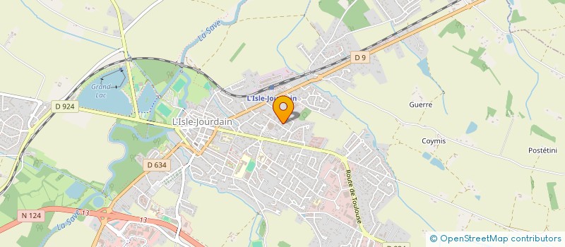 localisation de l'entreprise AG2C à L'ISLE-JOURDAIN