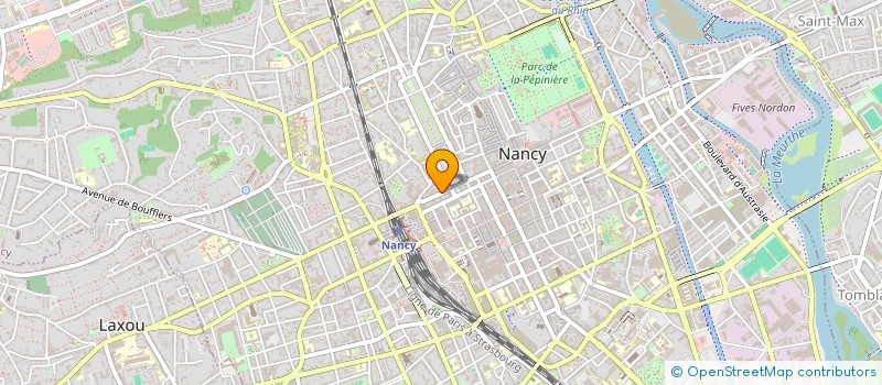 localisation de l'entreprise AG2C  NANCY