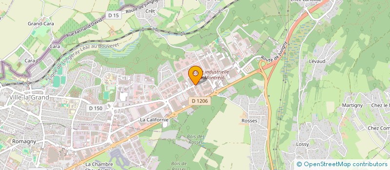 localisation de l'entreprise AG2C ANNEMASSE à VILLE-LA-GRAND