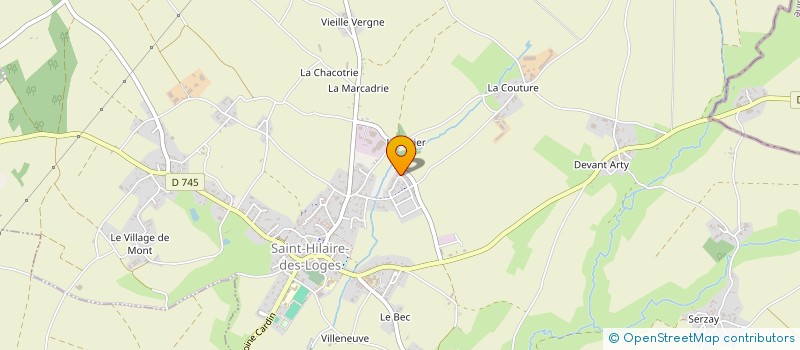 localisation de l'entreprise AG2C ST LARY  SAINT-HILAIRE-DES-LOGES