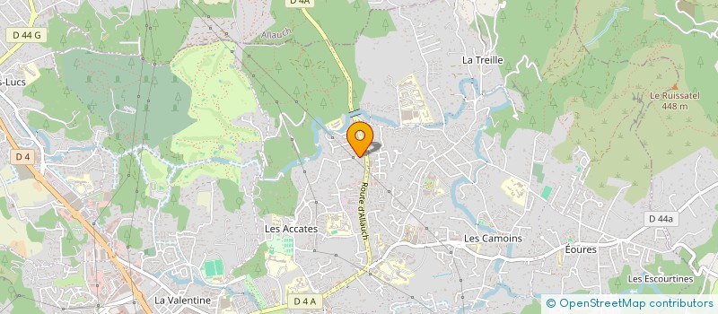 localisation de l'entreprise AG2J à MARSEILLE 11EME