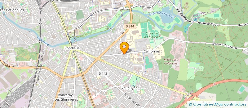 localisation de l'entreprise AG2L à LE MANS