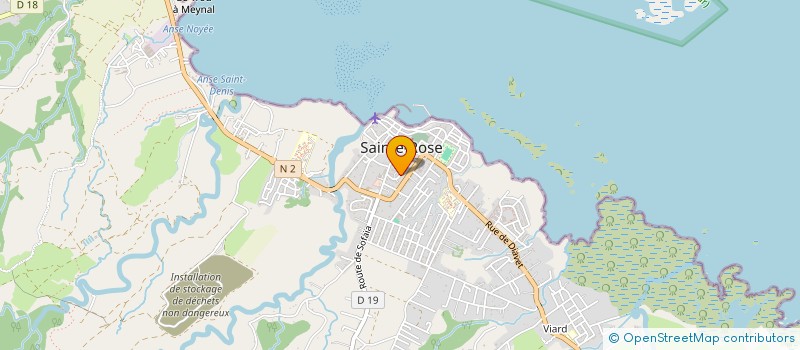 localisation de l'entreprise AG2L  SAINTE-ROSE