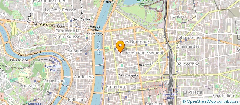 localisation de l'entreprise AG2L  LYON