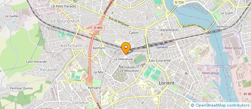 localisation de l'entreprise AG2L DEVELOPPEMENT à LARMOR-PLAGE