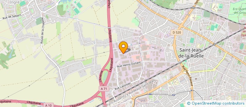 localisation de l'entreprise AG2M IMMOS à INGRE