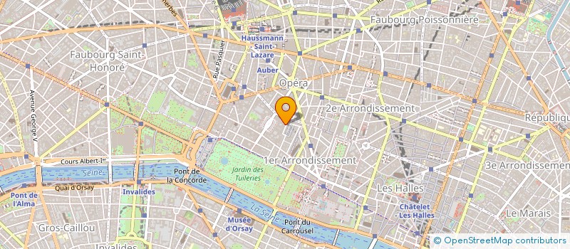 localisation de l'entreprise AG2R EUROPE  PARIS