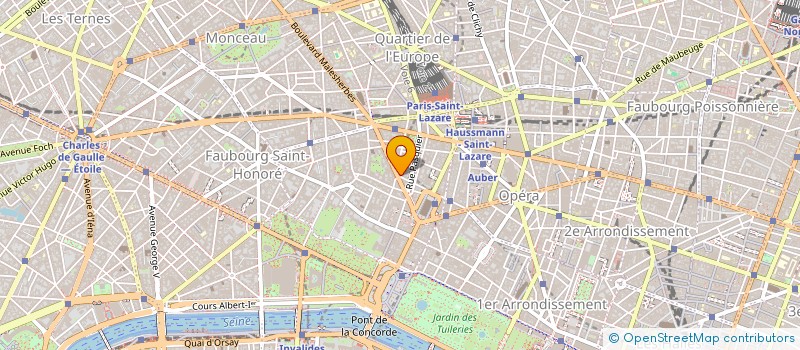 localisation de l'entreprise AG2R LA MONDIALE REASSURANCE  PARIS