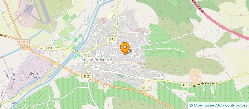 localisation de l'entreprise AG2S  LANCON-PROVENCE