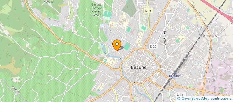 localisation de l'entreprise AG2V à BEAUNE