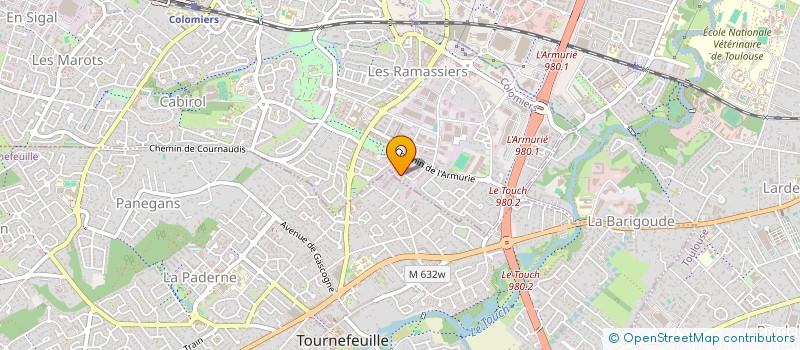 localisation de l'entreprise AG31 MANCO à COLOMIERS