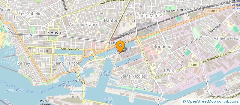 localisation de l'entreprise AG4 à LE HAVRE
