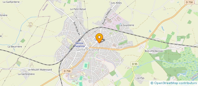 localisation de l'entreprise AG4L  SAINTE-PAZANNE