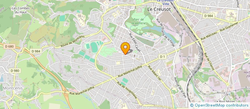 localisation de l'entreprise AG5 à LE CREUSOT