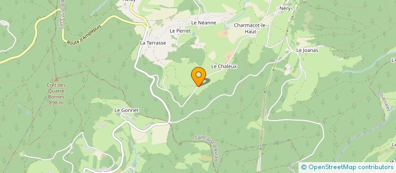 localisation de l'entreprise AG540  SAINT-JUST-D'AVRAY