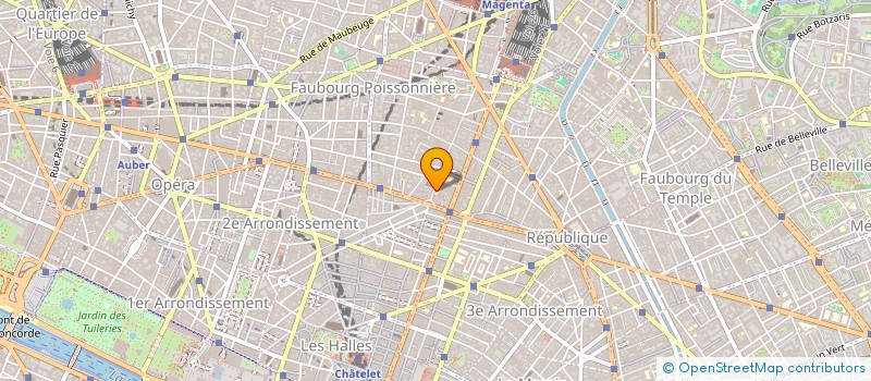 localisation de l'entreprise AGA à PARIS