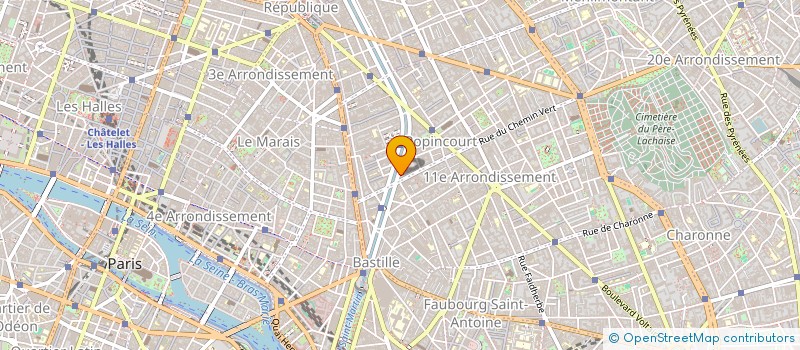 localisation de l'entreprise AGA  PARIS